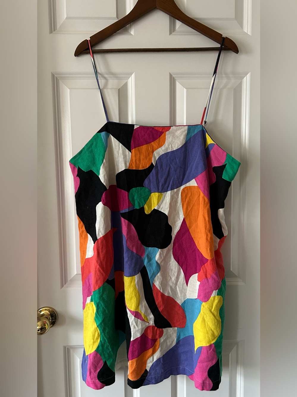 a new day Colorful Floral Multicolor Top - Pink, Orange, Blue, White